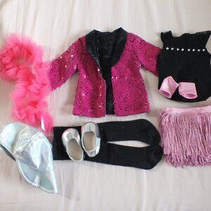 American Girl Doll Kavi Sharma Backstage Theater Trunk Outfit